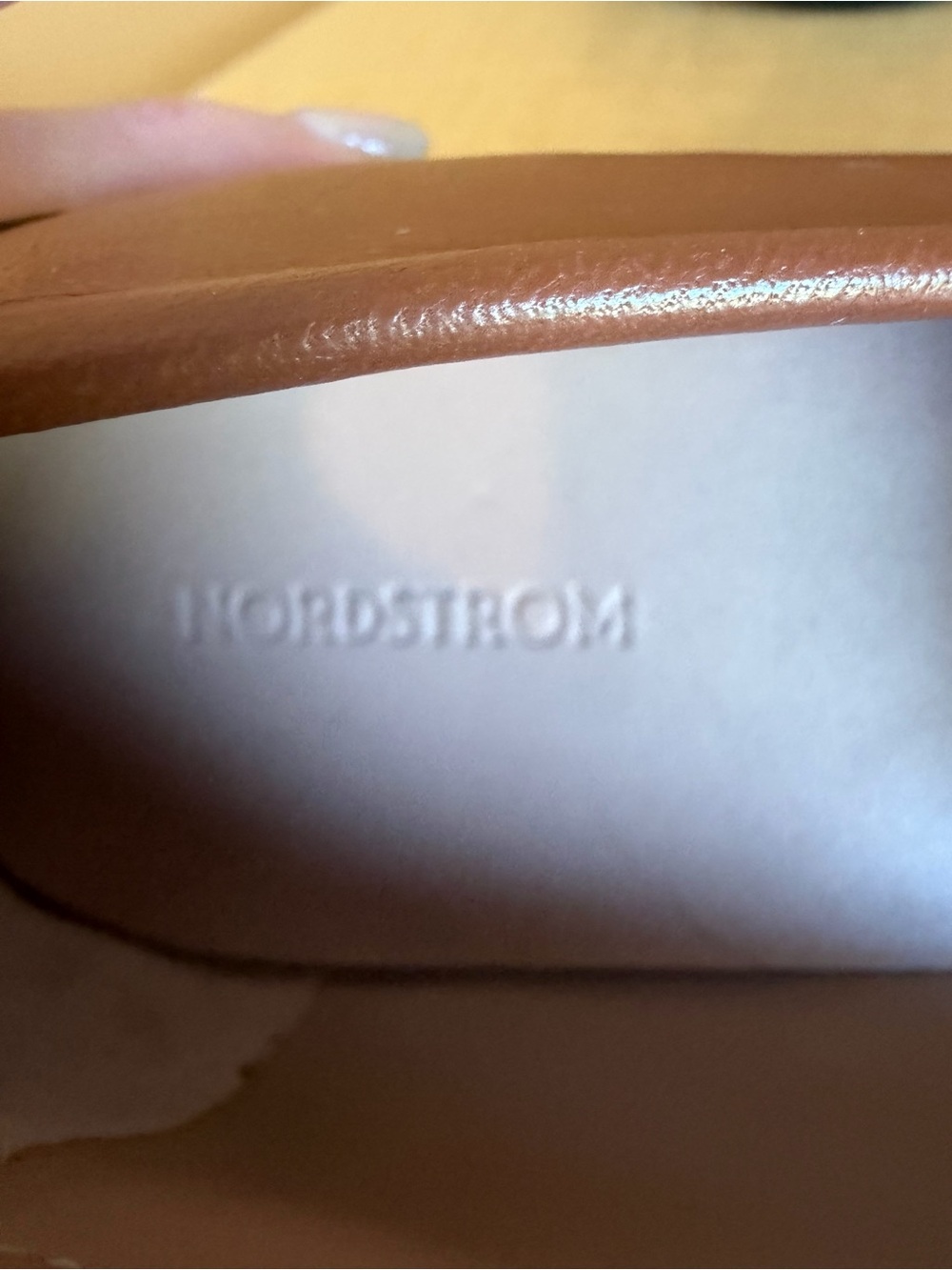 Nordstrom NWOB Classic Penny Loafers in Warm Brown Size 9.5 - Picture 8 of 9